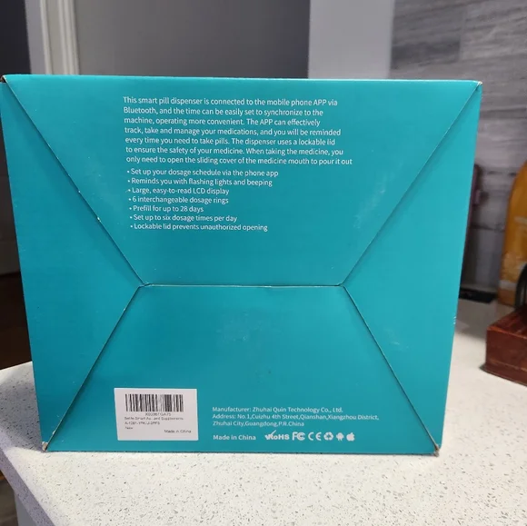 Smart Automatic Pill Dispenser 28 Day Bluetooth New in Box - Picture 3 of 7